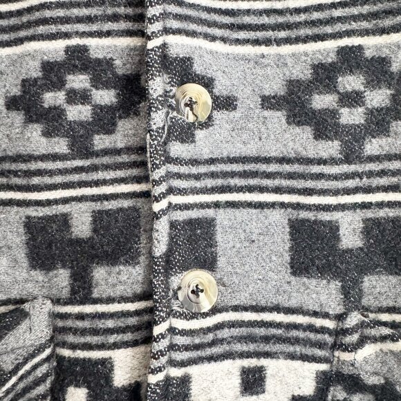 Vintage Navajo Aztec Wool Blend Jacket by DiaBlue Fashions – Size Medium - Picture 6 of 11